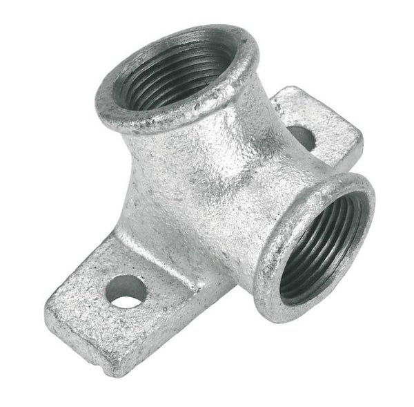 Wandhouder - Raccord coudé - Wall bracket malleable casting - Wandhalter Temperguss