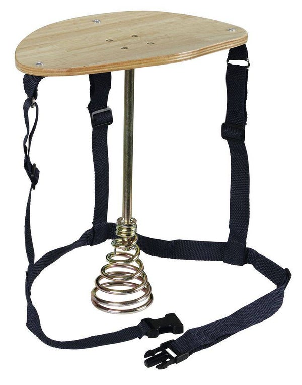 Melkkruk - Tabouret de traite - Strap-on milk stool - Melkschemel