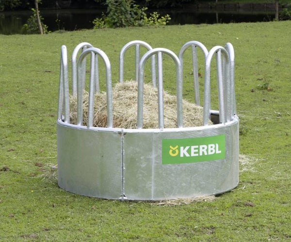 Ronde hooiruif, 8 voederplaatsen - Râtelier rond, 8 places - Round hay rack, 8 feeding slots - Rundraufe, 8 Fressplätzen