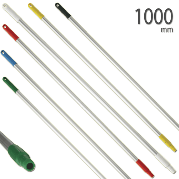 Aluminium steel : 100cm - Manche en aluminium : 100cm - Aluminium handle 100cm - Aluminiumstiel 100cm