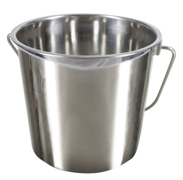 Emmer van roestvast staal - Seau acier inoxydable - Stainless steel bucket - Edelstahleimer