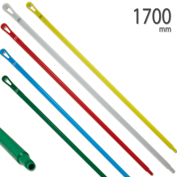 Ultra hygiëne steel 170cm - Manche ultra hygiénique 170cm - Ultra hygienic handle 170cm - Ultra hygienischer stiel 170cm