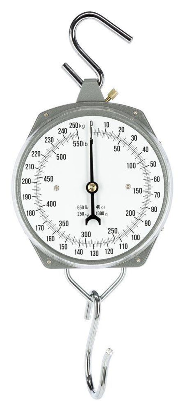 Wijzersnelweegschaal - Peson dynamométrique - Suspended dial balance - Zeigerschnellwaage