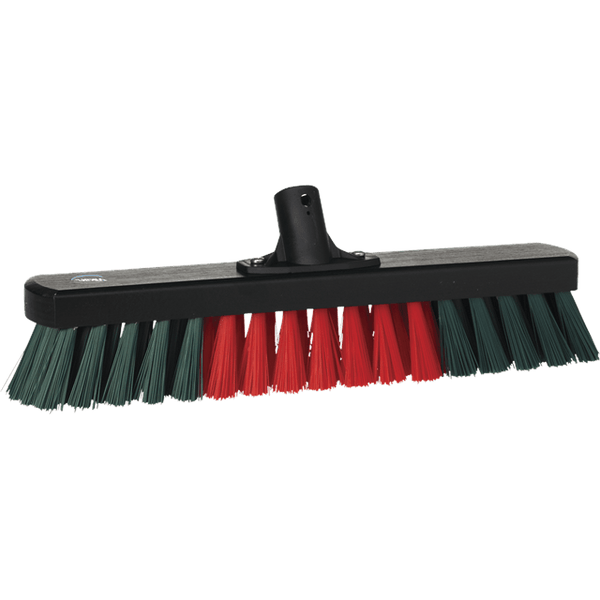 Werkplaatsbezem 440 mm hard Zwart - Balai 440 mm fibres dures noir - Garage broom 440 mm hard black - Werkstattbesen 440 mm hart schwarz 