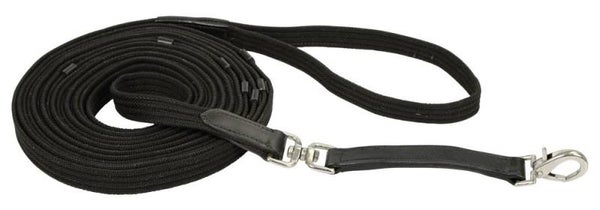Werkkoord met lederen kern - Longe de travail avec âme en cuir - Lunge leash with leather stops - Führleine mit Lederstegen