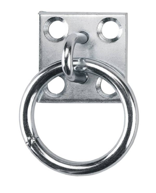 Verzinkte bevestigingsring - Anneau d’attache zingué - Tie Ring to screw on - Anbindering, verzinkt