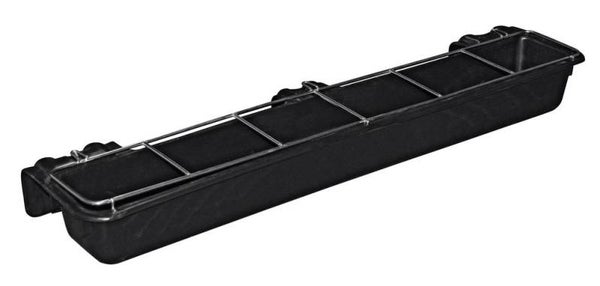 Lange voedertrog met vreetrooster - Mangeoire longue avec cornadis - Feed Trough Long with Feeding Grill - Langfuttertrog mit Fressgitter