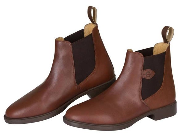 Leren rijlaarzen - Boots d'équitation en cuir - Riding half-boot leather - Reitstiefelette leder Classic