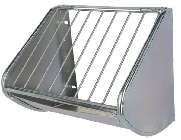 Voerbesparingsruif, metaal - Râtelier en métal - Feed storage rack metal - Futtersparraufe metall