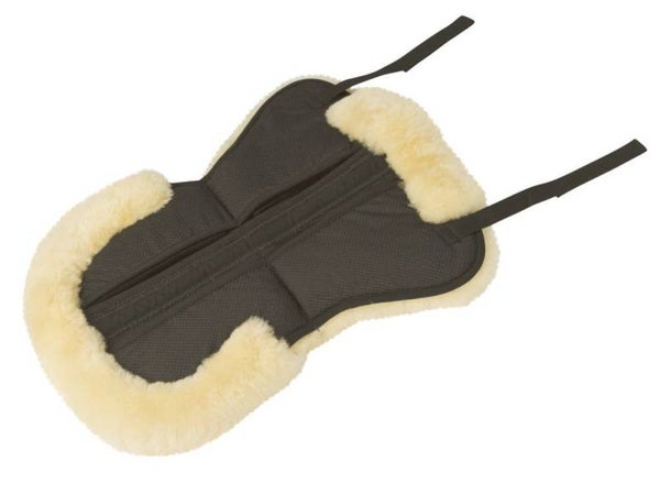 Schokcorrectieblok - Pad de correction d'amortisseur - Corrector Saddle Cushion Lambskin AntiSlip - Korrektursattelkissen Lammfell AntiSlip