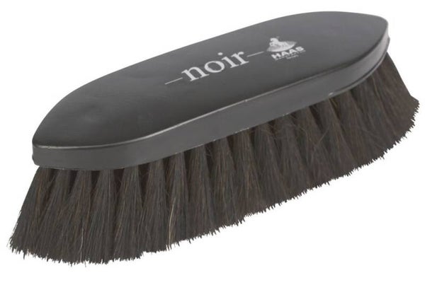 Polijstkap in paardenhaar - Bouchon lustrant en crin de cheval - Noir horse hair brush - Noir Rosshaar-Fellbürste