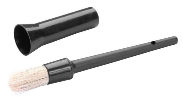 Pinceau à sabot avec embout - Pinceau à sabot avec embout - Hoof brush with cap - Hufpinsel mit kappe