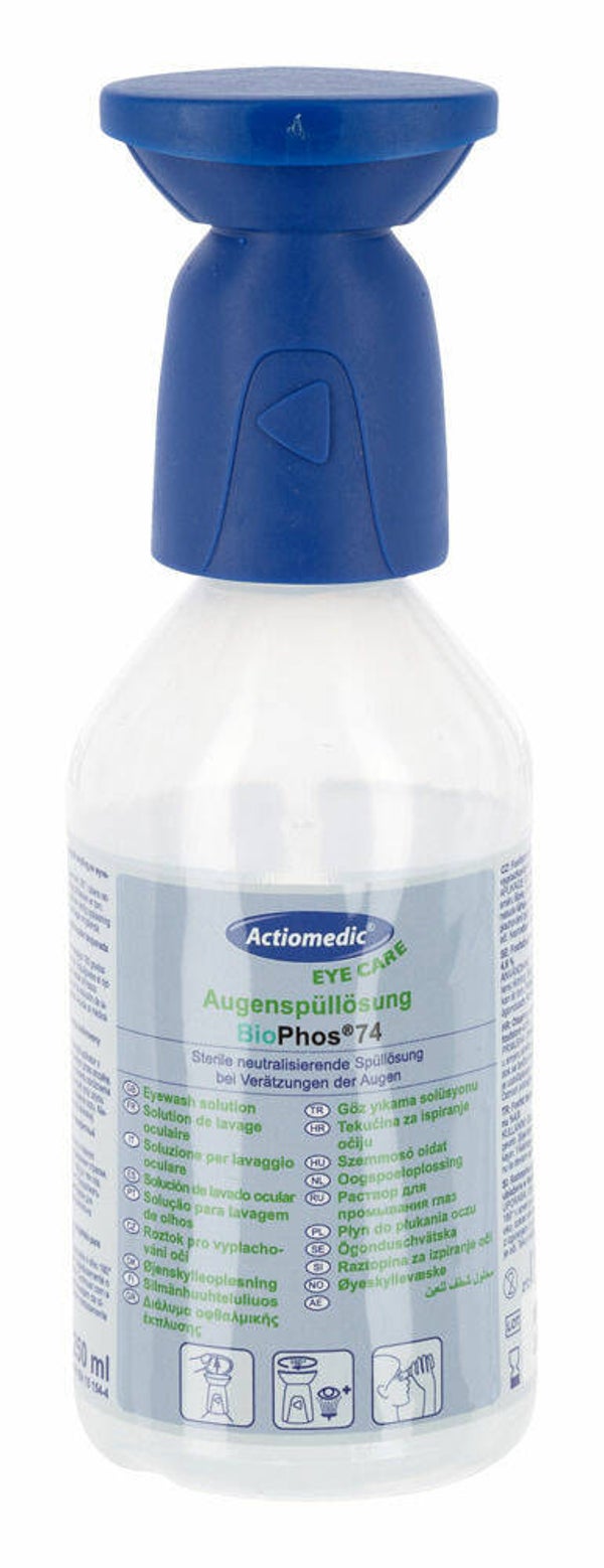 Oogspoeloplossing - Flacon de lavage oculaire - Eyewash - Augenspülflasche