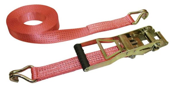 Ergo-ratelsjorband met lange hendel - Sangle d'arrimage à cliquet à levier long Ergo - Ergo long handle ratchet tie down strap - Ergo-langhebel-ratschenzurrgurt