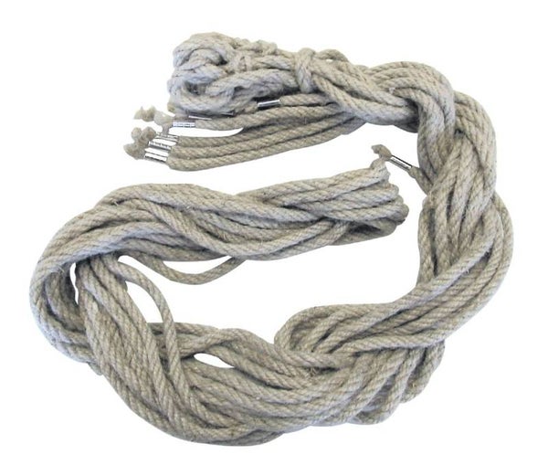 Bindtouw van natuurvezel - Longe en fibres naturelles - Rope made from natural fibres - Bindestrick aus Naturfaser