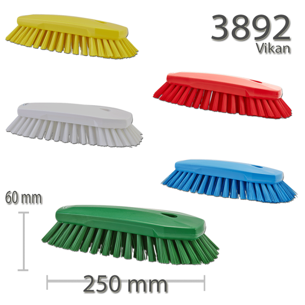 Grote ergonomische werkborstel - Brosse papillon à main - Hand brush XL - Waschbürste XL