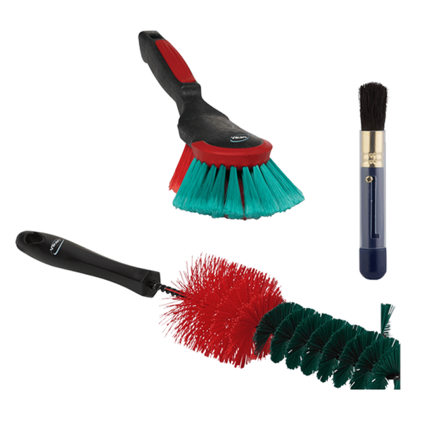 Kampagnebox 3 Bürsten - Pack promotionnel 3 brosses - Campaign set 3 brushes - Kampagnebox 3 bürsten