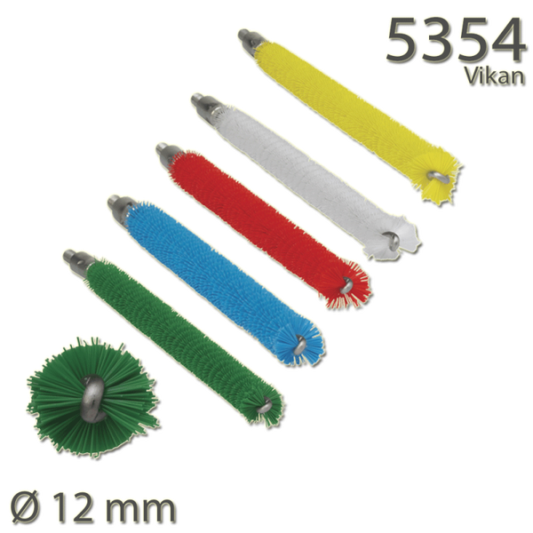 Pijpborstel voor flexibele steel - Tête d'écouvillon pour tige flexible - Tube brush f/flexible handle - Rohrreiniger für flexiblen stiel 