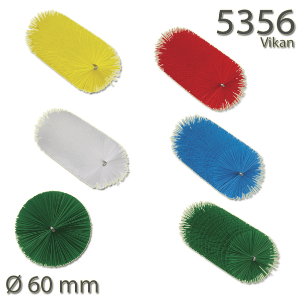 Pijpborstel voor flexibele kabel - Tête d'écouvillon pour tige flexible - Tube brush f/flexible handle - Rohrreiniger für flexiblen stiel 