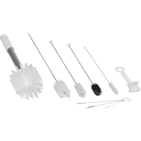 Brush kit Sundae / ijsmachine - Brosse kit sundae - Brush Kit f/Softice Machines Red - Bürstenset Softeismaschinen weiss