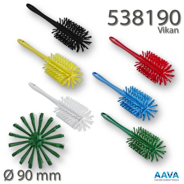 Ultra hygiëne pijpborstel met steel - Brosse à tubes -Tube brush - Wolfbürste einteilig 