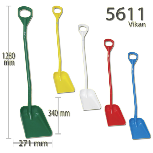 Ergonomische schop, lange steel, klein blad - Pelle manche ergonomique - Ergonomic shovel - Ergonomische schaufel 