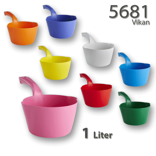 Ronde schepbak 1 l - Pelle ronde graduée 1 l - Rundschöpfkelle 1 l - Rundschöpfkelle 1 l