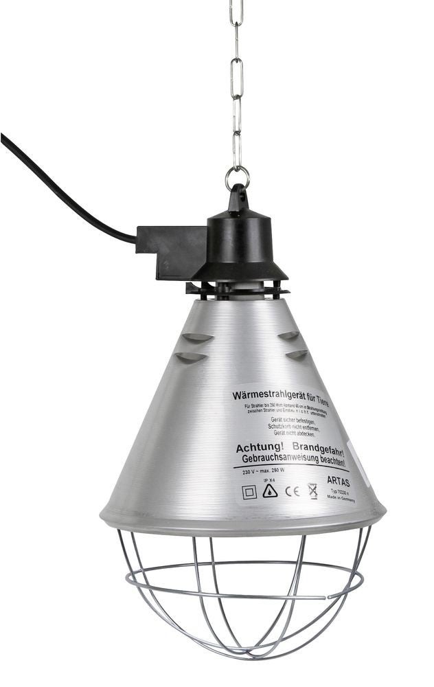 Warmtestraler met infrarood licht - Protecteur de lampe infrarouge - Infrared reflector - Infrarot-wärmestrahlgerät