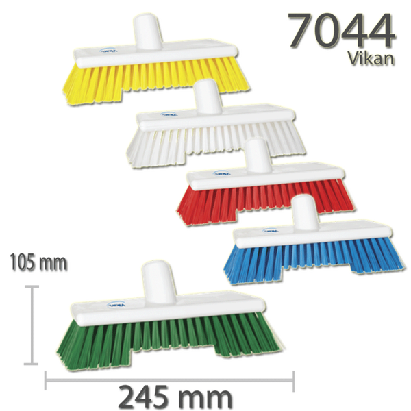 Harde luiwagen met langere zijvezels - Lave-pont muni de deux longueurs de fibres dures - Deck scrub w/2 filament lengths hard - Bodenschrubber mit 2 borstenlängen hart