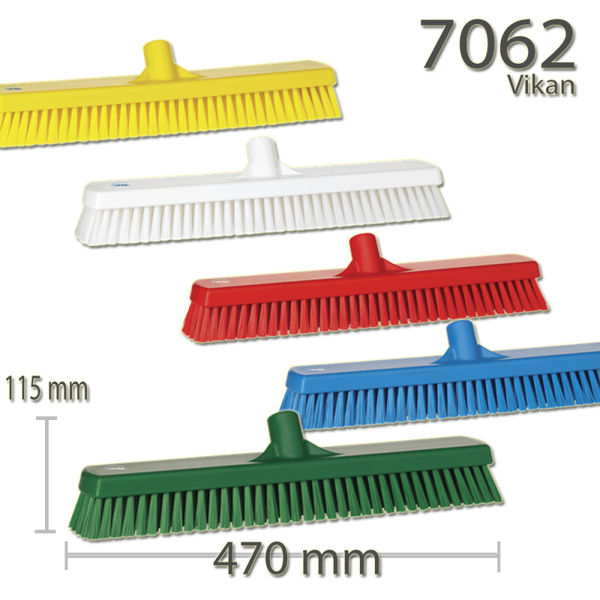 Harde brede vloerschrobber - Lave-pont fibres dures - Wall-/floor washing brush hard - Wand-/bodenschrubber hart