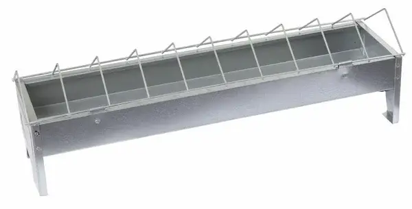 Voedertrog verzinkt- Mangeoire galvanisée - Feeders galvanized - Futtertröge