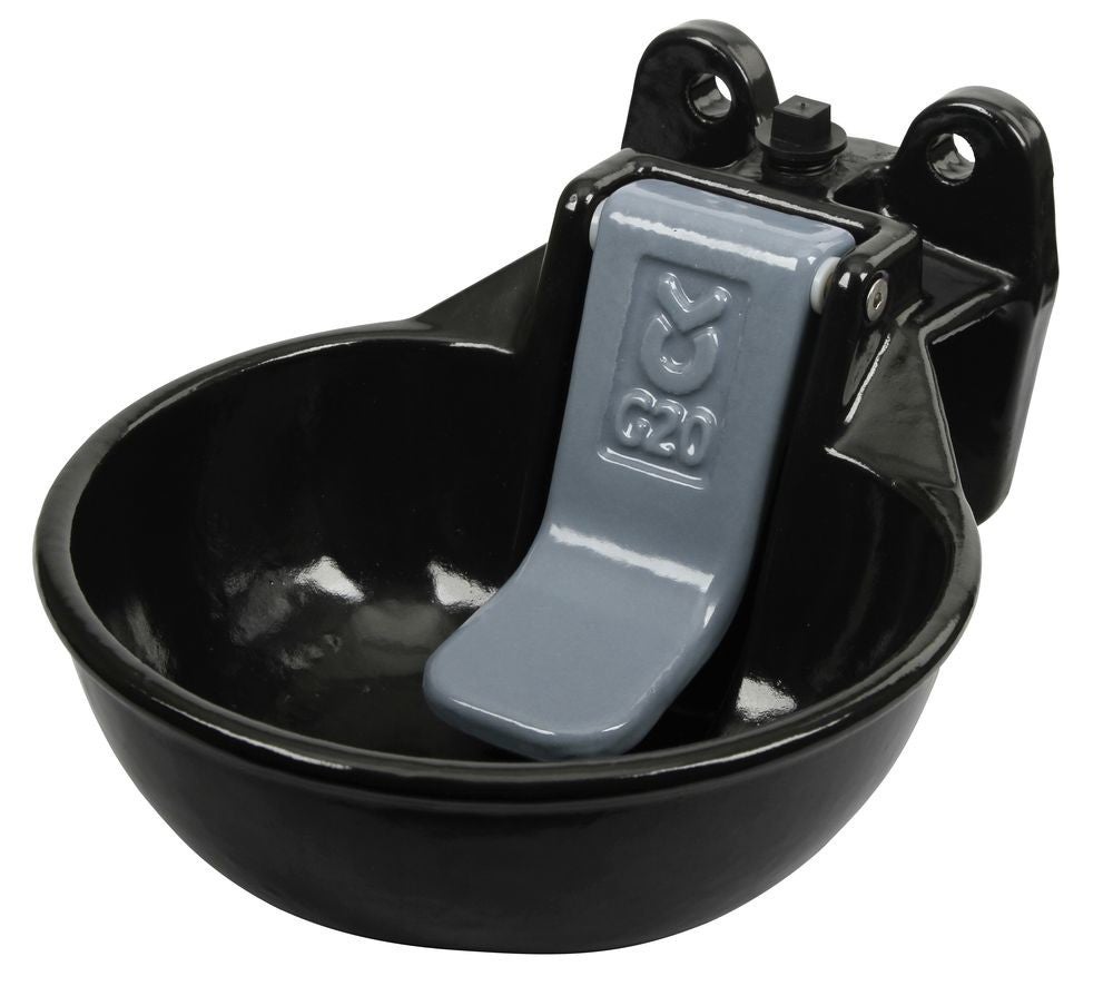Gietijzeren drinkbak - Abreuvoir à palette en fonte émaillé - Cast iron water bowl - Guss-tränkebecken G20