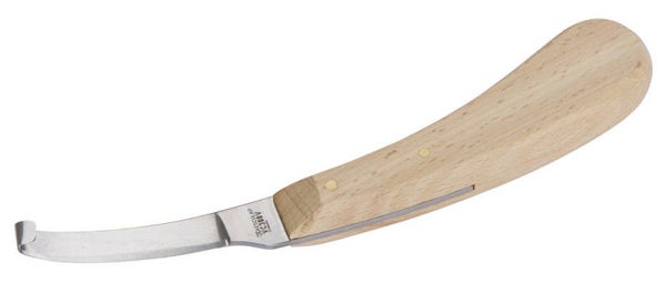 Rénettes aesculap standaard eenzijdig - Rénettes aesculap standard simple tranchant - Hoof and claw knife standard single-edged blade - Huf- und klauenmesser Standard einschneidig