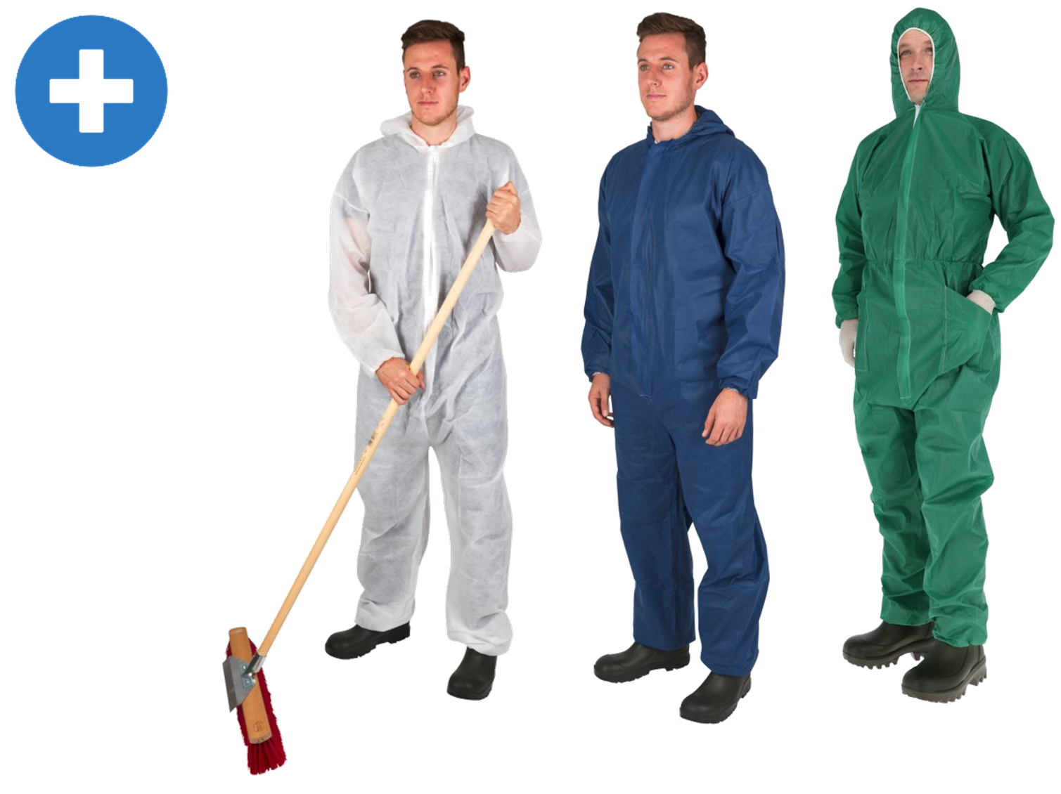 Wegwerpoveral - Combinaison jetable overall - Disposable coverall - Einwegoverall