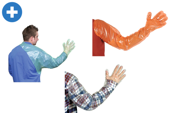 Veterinaire wegwerphandschoenen - Gants vétérinaires à usage unique - Veterinary disposable gloves - Veterinär-Einmalhandschuhe