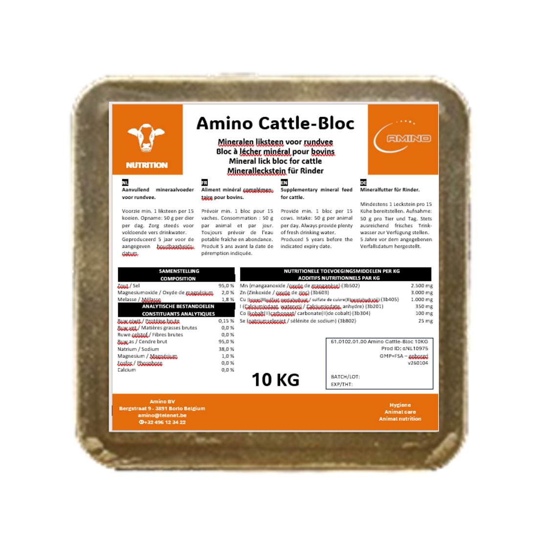 Amino Cattle-Bloc 10KG
