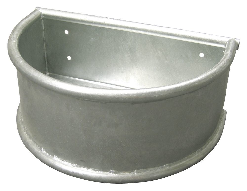 Halfronde trog - Mangeoire semi-circulaire - Halfround trough - Rundtrog