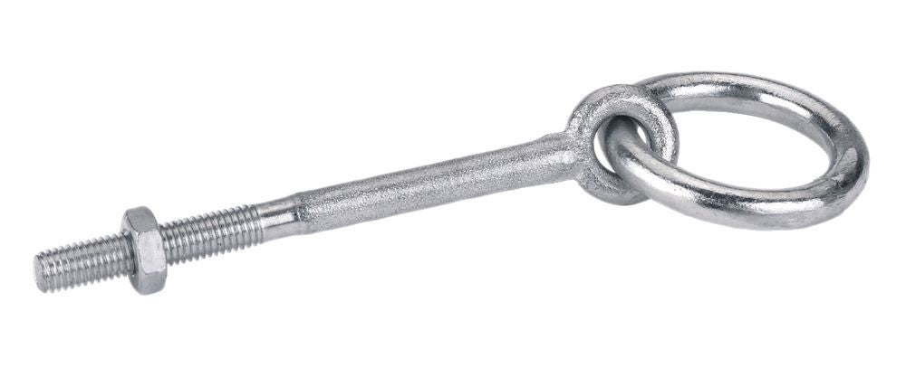 Voedertrogring met moerschroef - Anneau d'attache - Eye bolt with nut screw - Barrenring mit Mutterschraube