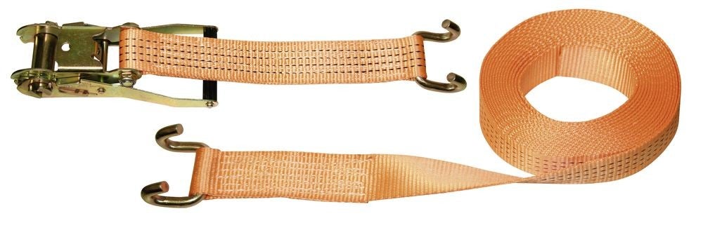 Ratel-sjorband met klauwhaak - Sangle d'arrimage avec crochet à griffe - Ratchet tie down strap with claw hook - Ratschen-zurrgurt mit klauenhaken