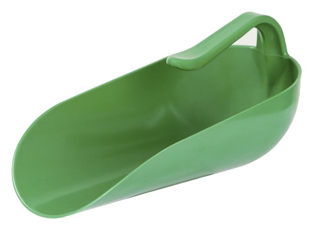 Voederschep met binnengreep - Pelle à grains avec poignée - Feed scoop with inverted handle - Innenstiel-Futterschaufel