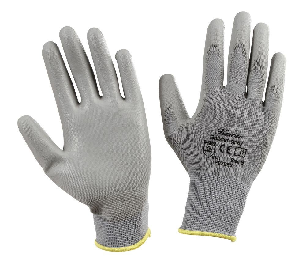 Fijngebreide handschoen - Gants à tricotage fin - Fine-knit Glove - Feinstrickhandschuh Gnitter