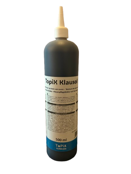 TopiX Klausol Klauwzeertinctuur - Teinture pour onglons - Hoof care tincture - Klauenpflegetinktur