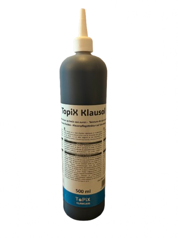 TopiX Klausol Klauwzeertinctuur - Teinture pour onglons - Hoof care tincture - Klauenpflegetinktur