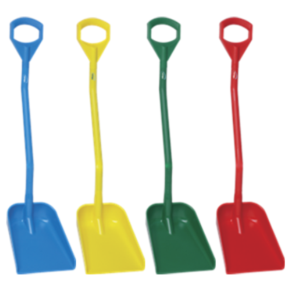 Ergonomische schop lange steel, groot blad - Pelle manche ergonomique - Ergonomic shovel - Ergonomische schaufel 