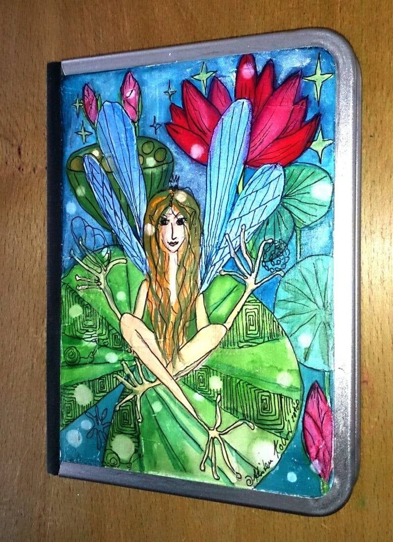 Kirsten Kohrt Art, Dreamnotebooks, Notizbücher, Taschenkalender, Buchkunst, Kunstbuch, Originale Kunst, Auftragswerk