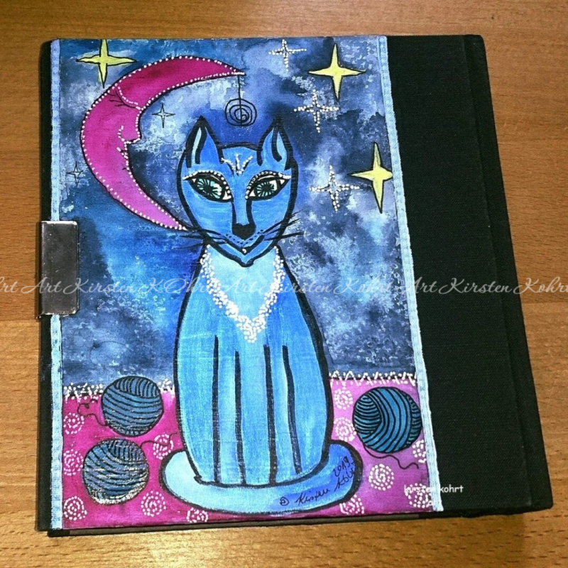 Katzen Tagebuch Notizbuch Dreamnotebook Kirsten KOhrt Art Verkauft 