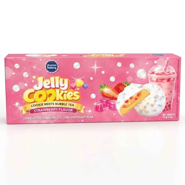 Jelly Cookies Meets Bubble Tea 96g