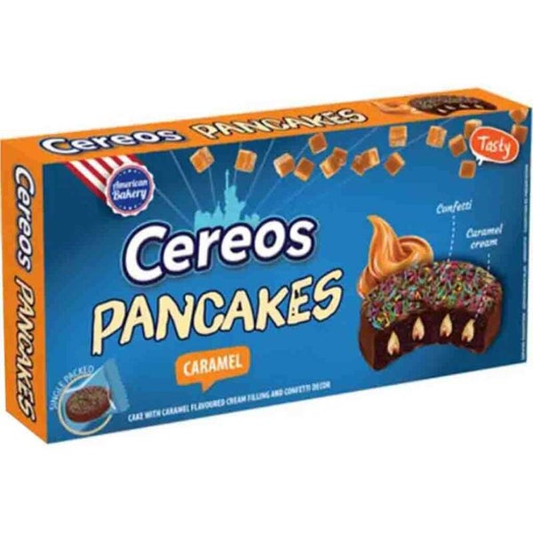 American Bakery Cereos Pancakes Caramel 3er 150gramm