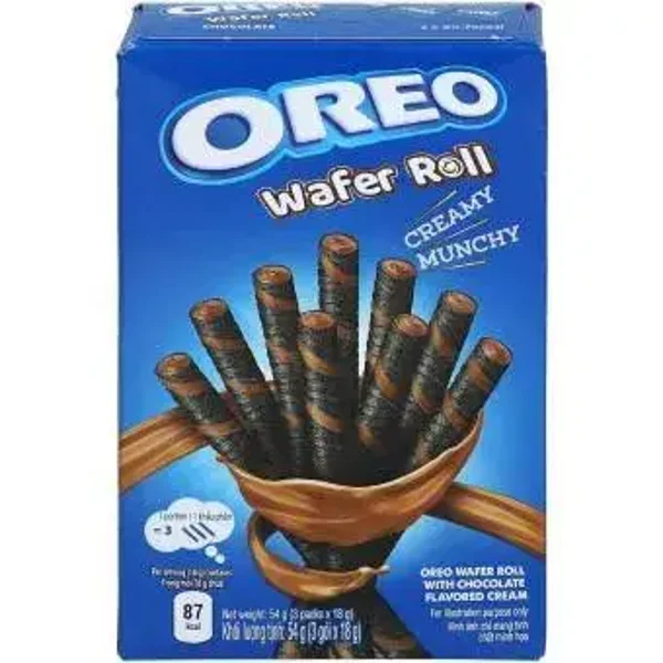 Oreo Wafer Roll 54gramm