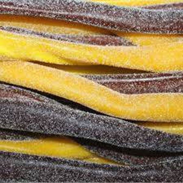 Saure Ananas - Kokosnuss Fruchtgummi Stangen